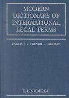 Modern Dictionary of International Legal Terms